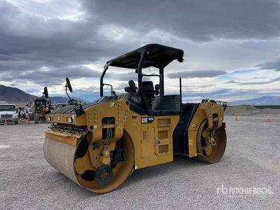 2018 Cat CB66B Double Drum Roller