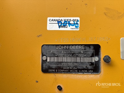 2020 John Deere 318G Skid Steer Loader