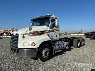 2018 Mack CXU613 6x4 Cab and Chassis