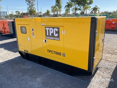 2025 TPC EP165 165 kVA Skid-Mounted Planta de Luz (Sin Usar) / Generator (Unused)
