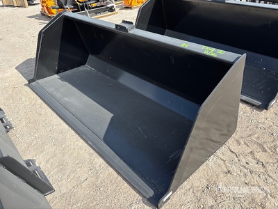 2025 Kit Containers QT-SNB-84 84 in Snow & Litter Skid Steer Bucket (Unused)
