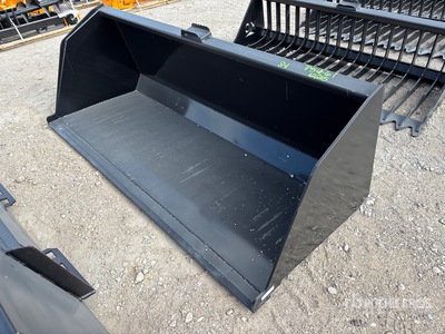 2025 Kit Containers QT-SNB-84 84 in Snow & Litter Skid Steer Bucket (Unused)