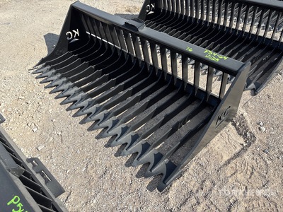 2025 Kit Containers QT-SB-H76-V3 76 in Skeleton Skid Steer Bucket (Unused)