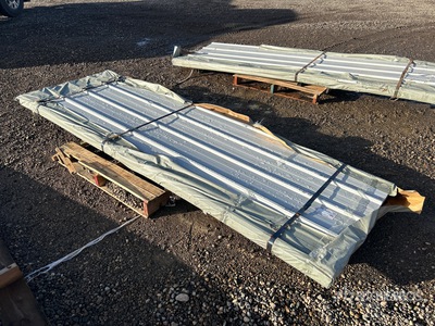 Quantity of 9 ft 8 in x 3 ft Metal Roofing Panels