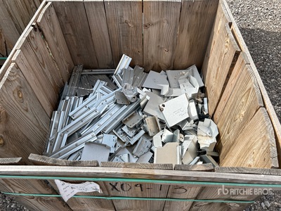 Quantity of (1) Box Misc.Ends and Clips etc. Varios. Industrial (Unused)