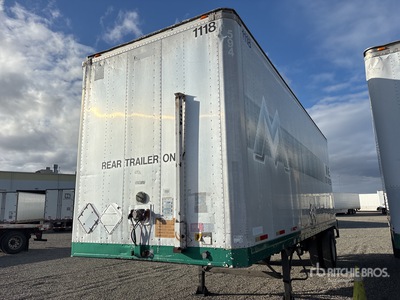 Stoughton 28 ft x 102 in S/A Geschlossene Anhänger