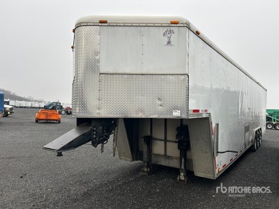 2015 Atlas ACF 84 42 ft Tri/A Gooseneck Enclosed Trailer
