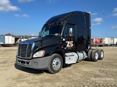 2015 Freightliner Cascadia 125 6x2 Sleeper Truck Tractor