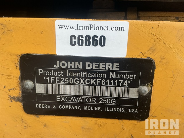 EXCAVADORA 2019 JOHN DEERE 250GLC