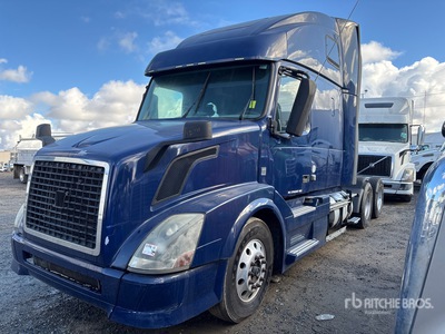 2013 Volvo VNL670 6x4 T/A Sleeper Truck Tractor