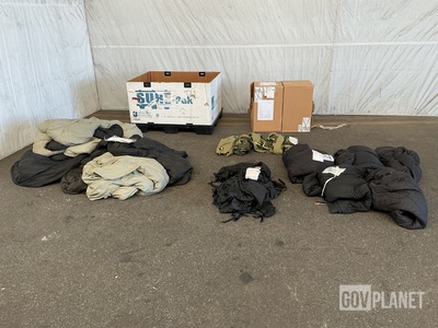 (13) Sleeping Bags, (4) Bivy Covers & Assorted Items