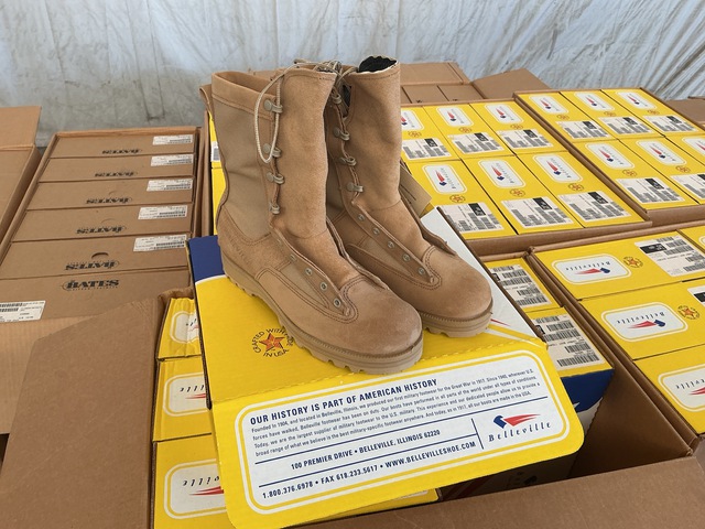 (60) Pairs of Combat Boots (60) Pairs of Combat Boots