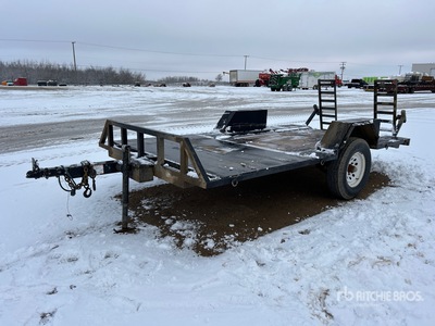 1987 12 ft S/A Utility Trailer