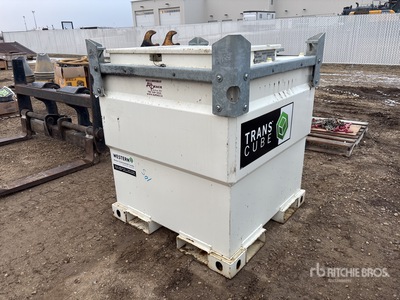 2012 Transcube 1000 L Skid Mounted Storage タンク