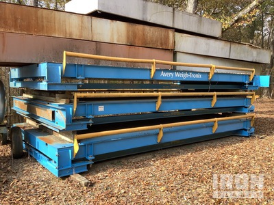 Quantity of (3) Avery Weigh-Tronix BMS7011-100T - J Stationary Scales Nominal Capacity 200000 Lbs Scale