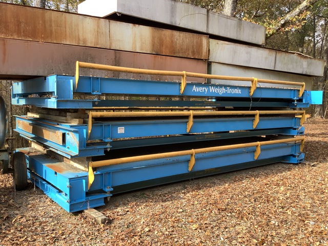 Quantity of (3) Avery Weigh-Tronix BMS7011-100T - J Stationary Scales Scale