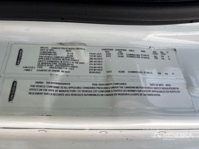 2024 Freightliner Cascadia 126 6x4 T/A Sleeper Truck Tractor