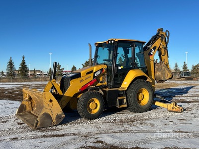 2017 Cat 420 F2 4x4 Graaflaadmachine