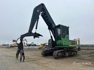 2013 John Deere 3754D Heel Boom Log Loader