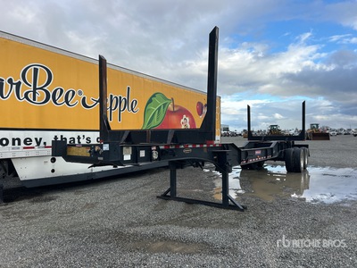 2022 Pitts 40 ft T/A Remolque de troncos