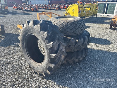 Quantity of (4) Various Tires