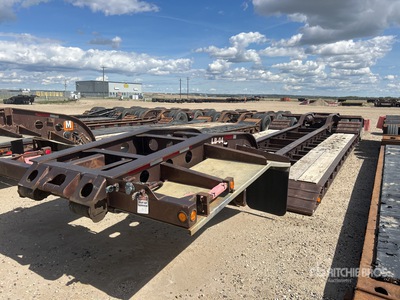 1999 Aspen T/A Double Drop Removable Gooseneck Remorque Surbaissée