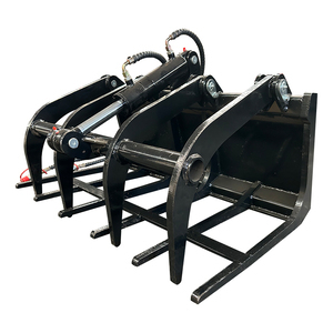 2025 CFG M-HGB 32 in Skeleton Mini Hydraulic Skid Steer Grapple Bucket (Unused)