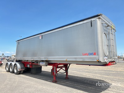 2021 Lusty EMS 8.9 m Tri/A B-Double Lead Sliding End Dump Trailer