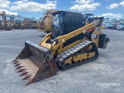 2021 Cat 299D3XE Two-Speed High Flow Compact Track Loader