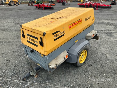 2009 Atlas Copco XAS57DD Compresor de aire