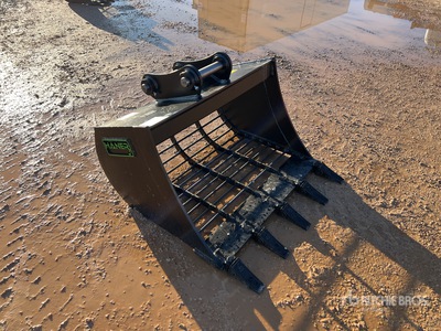 2025 Haener HSL1000 3.7 P45A 950 mm Skeleton Sorting Excavator Bucket (Unused)