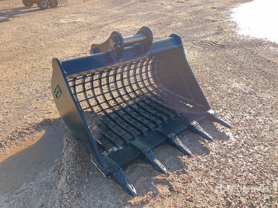 2025 Haener HSL70-1400A Skeleton Sorting Excavator Bucket (Unused)