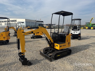 2025 JPC KV12 Mini Excavator (Unused)