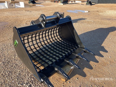 2025 Haener HSL80-1400A Skeleton Sorting Excavator Bucket (Unused)