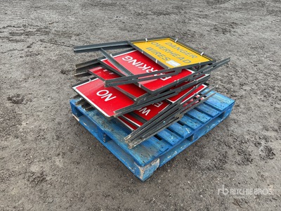 Quantity of Road Signs