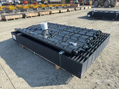 Qty of 75 Meter (1,63m x 2,50m) Site Fence (Unused)