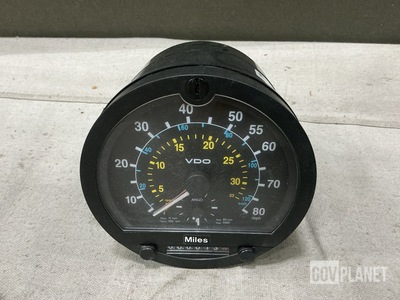 (2) VDO Time-Speed-Distance Meter/Recorders