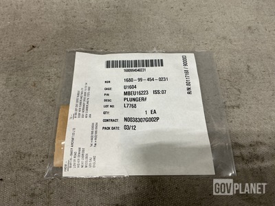 (54) Martin Baker 423R2713-3 Plungers