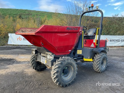 Mecalac 3T 4x4 Swivel Dumper