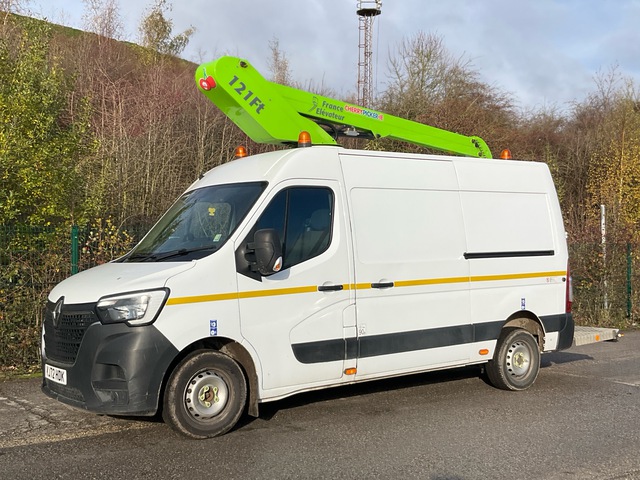 2022 France Elevateur 121F 12 m on Renault Master 4x2 Van Mounted Aerial Lift 2022 France Elevateur 121F 12 m on Renault Master 4x2 Van Mounted Aerial Lift