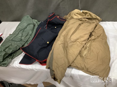 (8) Extreme Cold Weather Parkas, (5) Men’s Coats & Assorted Items