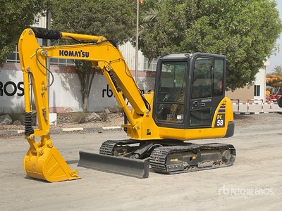 2022 Komatsu PC58-8 Mini escavatore