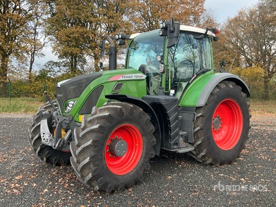 2019 Fendt 724 Vario ProfiPlus S4 4WD Tractor