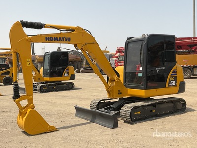 2022 Komatsu PC58-8 Mini escavatore