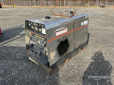 Lincoln Vantage 500 50 A Skid-Mounted Saldatrice a motore