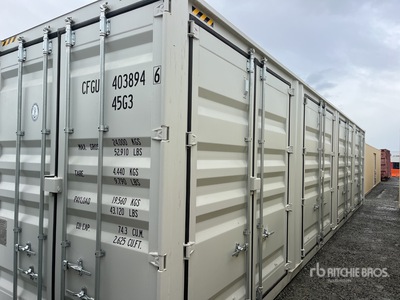 2025 40 ft High Cube Multi-Door Storage Container