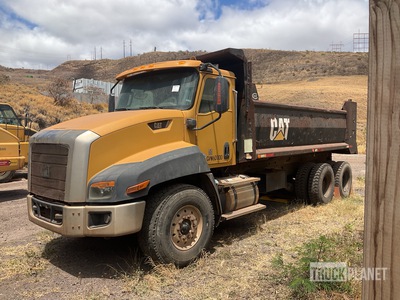 2014 Cat CT660S 6x4 T660 T/A Dump Truck