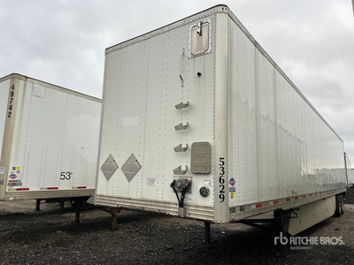 2017 Utility VS2DX 53 ft x 102 in T/A Van Trailer