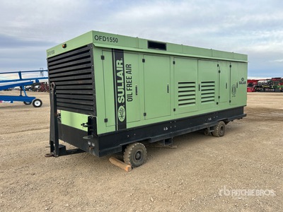 2018 Sullair OFD1550/AFDWQ-CU_T4F 1550 cfm Mobile Compresor de aire