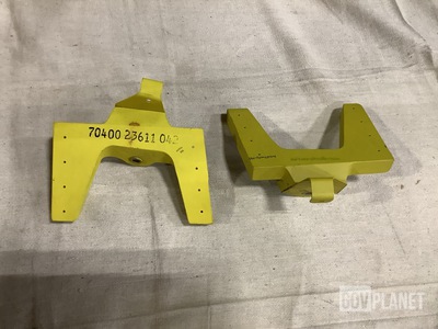 (8) Sikorsky 70400-23611-042 Pulley Bracket Assemblies